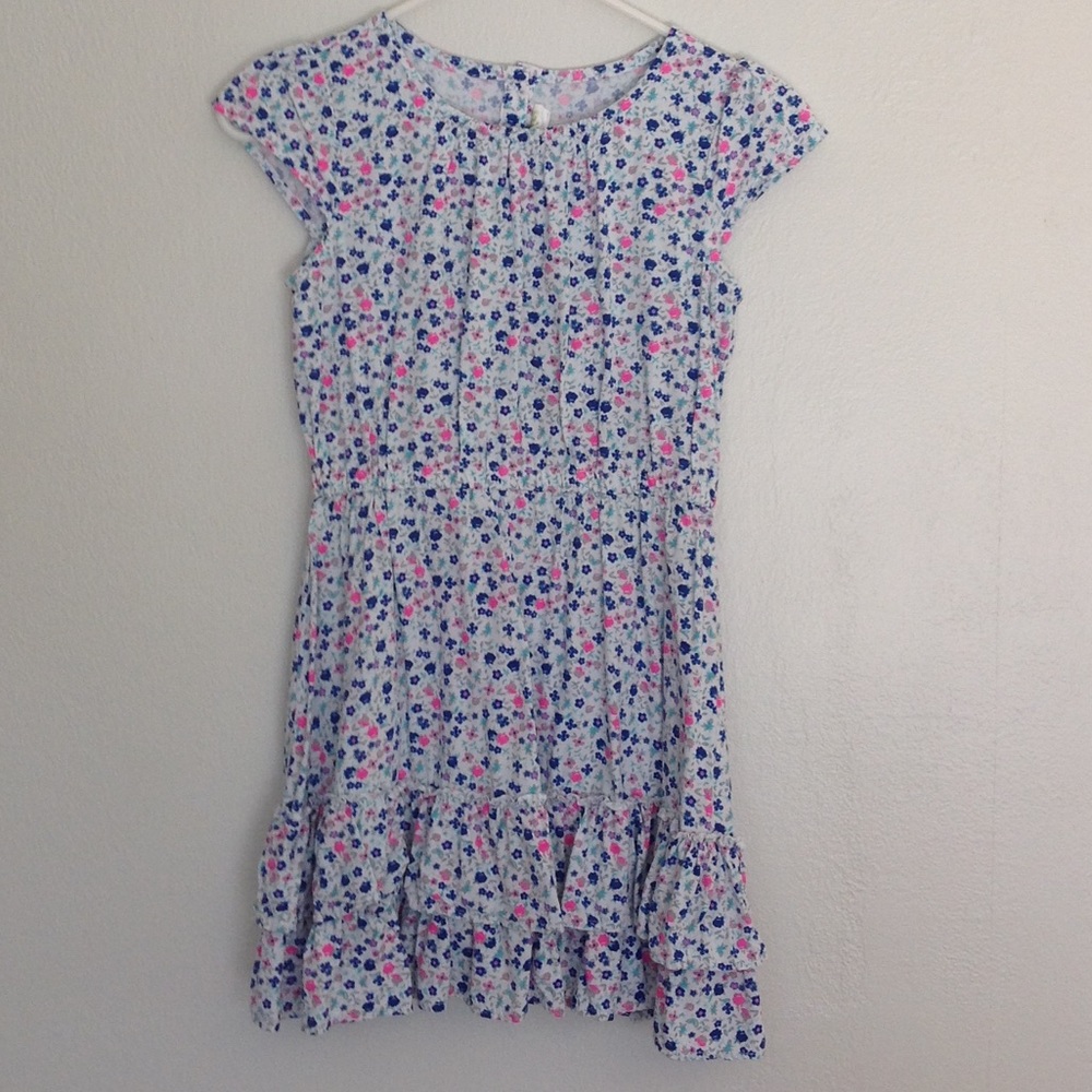 🍁 Crazy8 Girls Floral Dress - Size 12